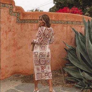 Vici Chasing After You MIDI slit skirt